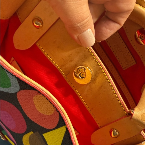 Dooney & Bourke Multicolor Graphic Shoulder Bag - Picture 13 of 15